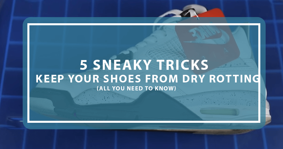 how to keep your shoes from dry rotting
